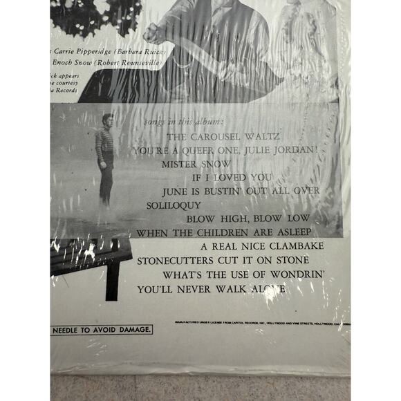 Carousel Motion Picture Soundtrack by Rodgers & Hammerstein Vinyl Record - Picture 5 of 7